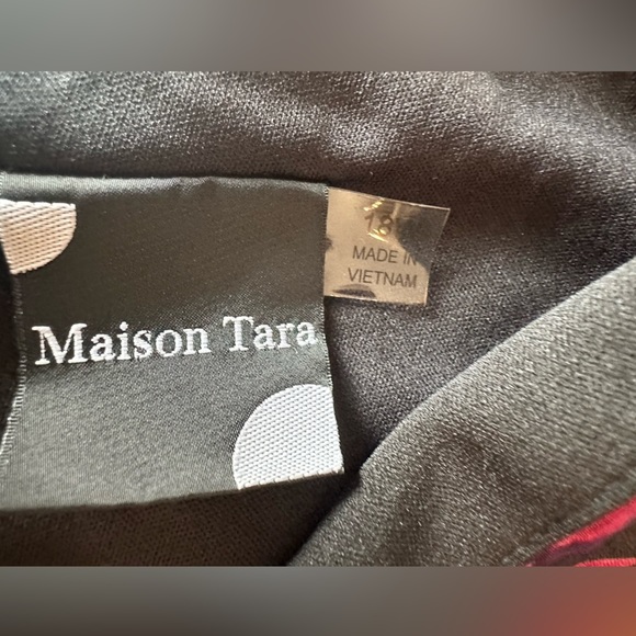 Maison Tara Formal Floral Midi Dress 18W - Picture 6 of 6